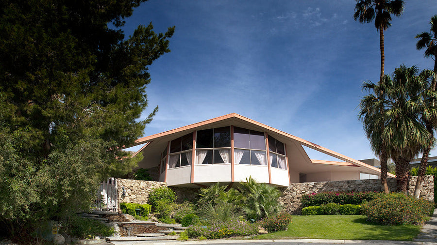 The House of Tomorrow, Elvis and Priscilla’s Palm Springs honeymoon house, photographed by Carol M. Highsmith in 2009