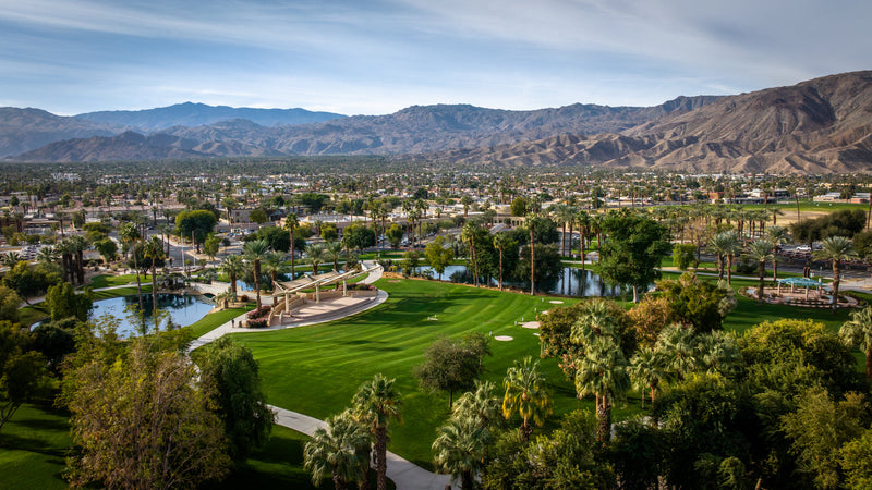 Palm Desert Civic Center Park, photographed by Mark Miller