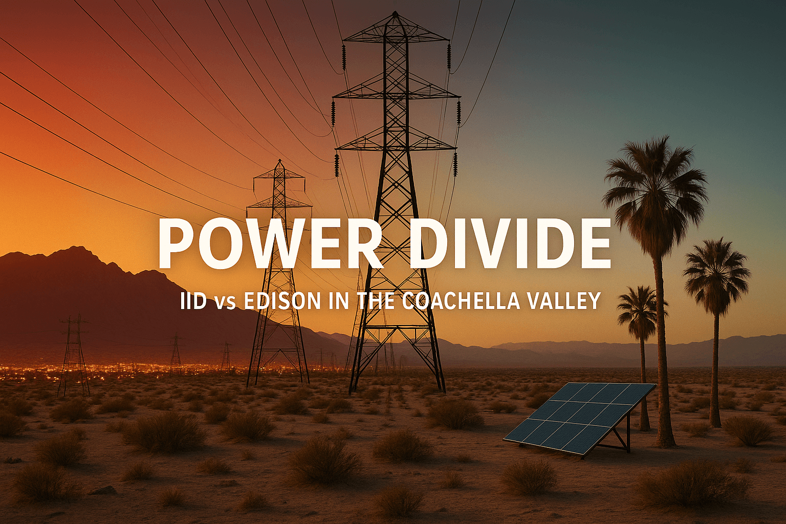 IID vs. Edison: Why Electricity Rates Differ Across the Coachella Valley