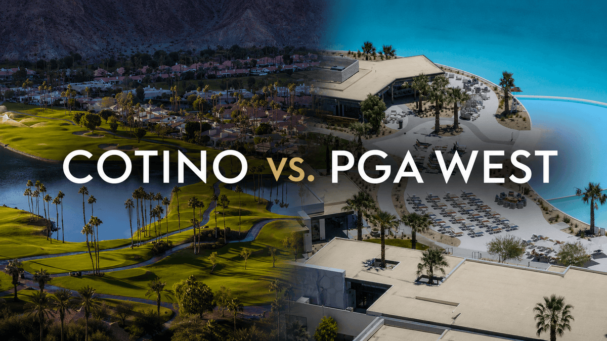 Cotino Bay and PGA West community comparison