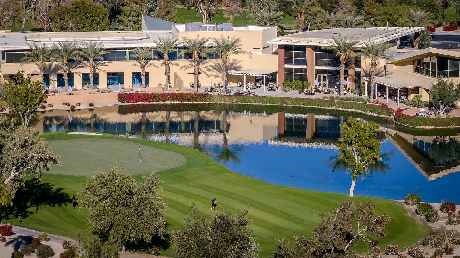 backside of the trilogy la quinta clubhouse