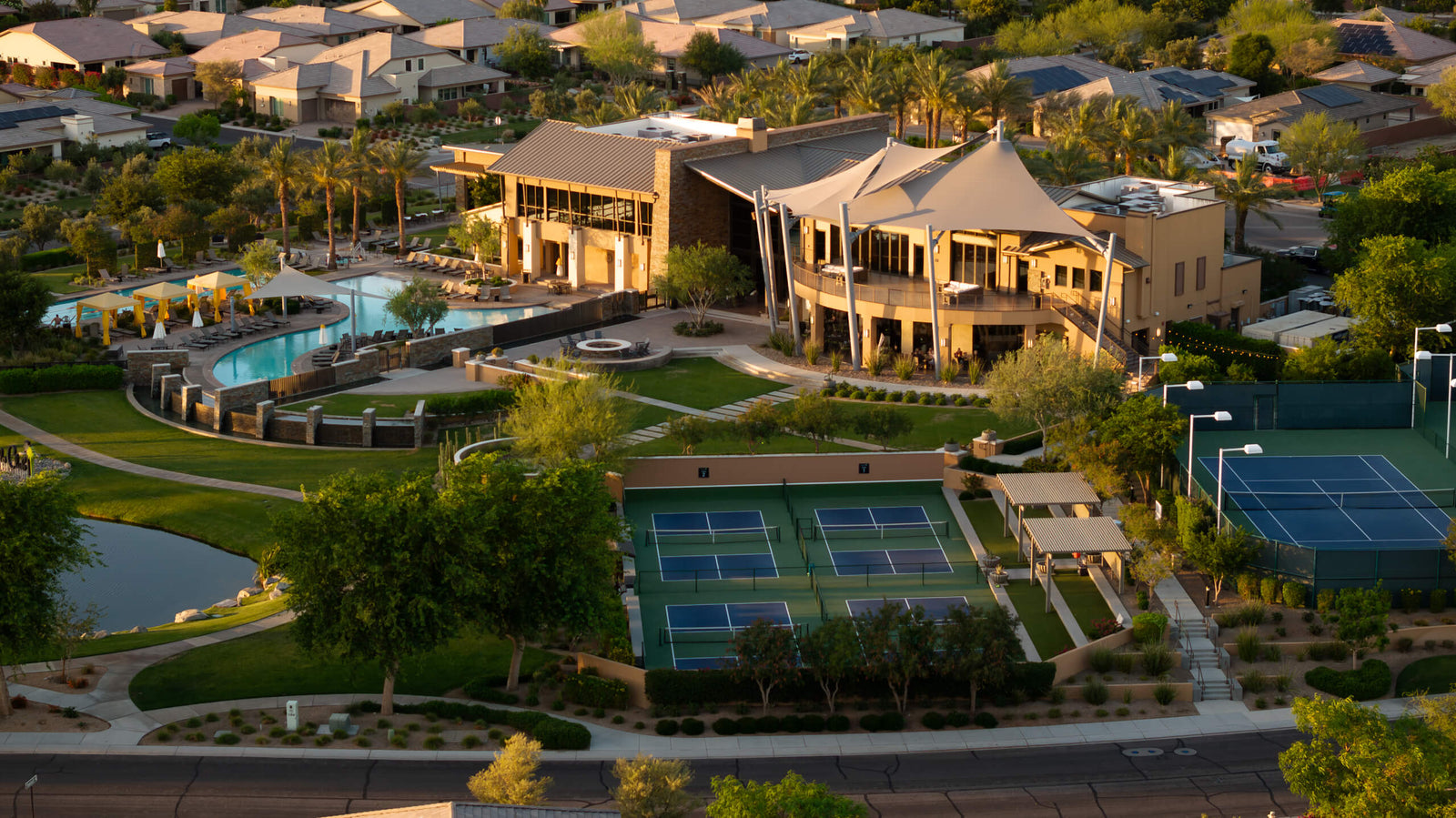 view of the trilogy polo club - clubhouse and its amenities