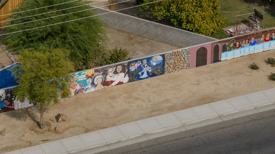 Shady Lane Community Mural at Dateland Park
