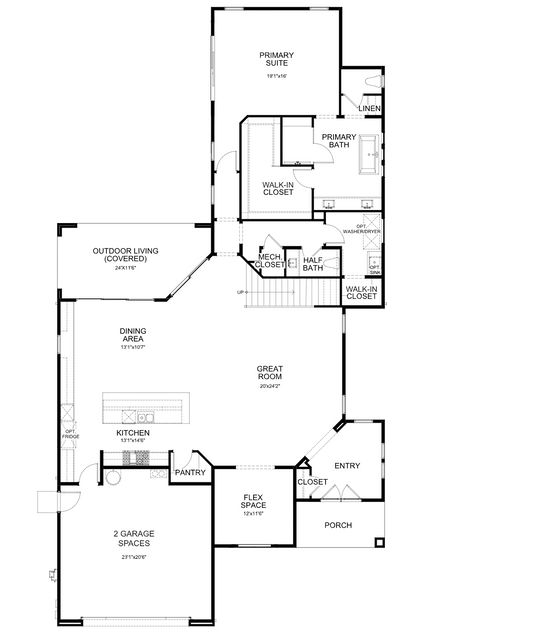 Panoramica Floor Plan | Cotino, Rancho Mirage CA (Disney)