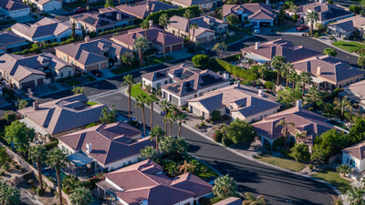 Renaissance homes, tiled roofs and landscaped residential streets